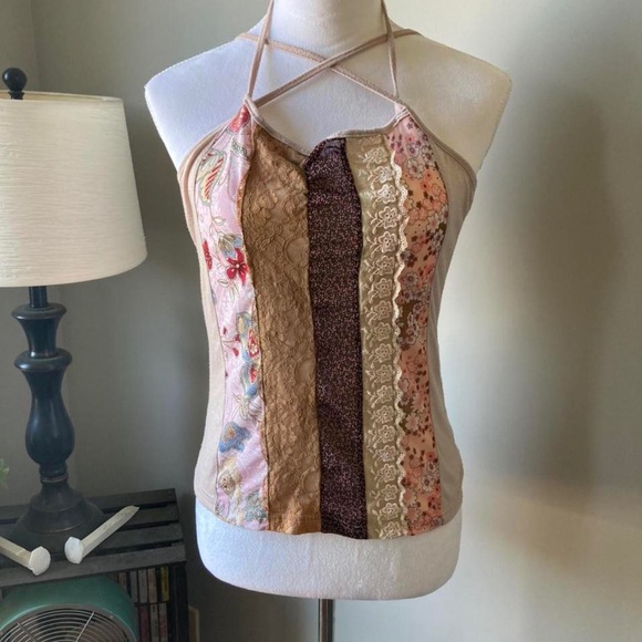 Fairycore patchwork tank top - Picture 2 of 4